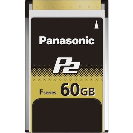 Panasonic 60 Gb P2 Card. F Series. Supports Avc-Intra Class 200 Of The AJ-P2E060FG